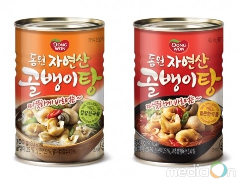 동원F&B, ‘동원 자연산 골뱅이탕’ 2종 출시