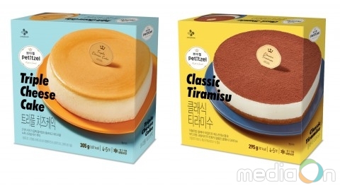 CJ제일제당, 쁘띠첼 냉동 케이크 출시