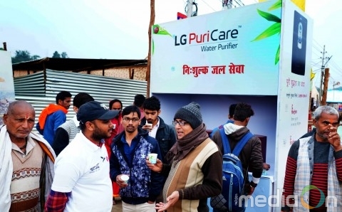 LG전자, 인도 최대 축제에서 고객 마음 사로잡았다