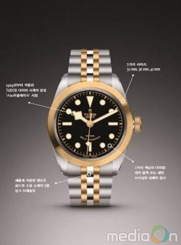 튜더, 블랙 베이 32·36·41 모델에 스틸과 골드 버전을 추가하며 확장된 라인업 선보여